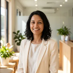 Dr. Ayesha R., skin clinic owner in Dubai